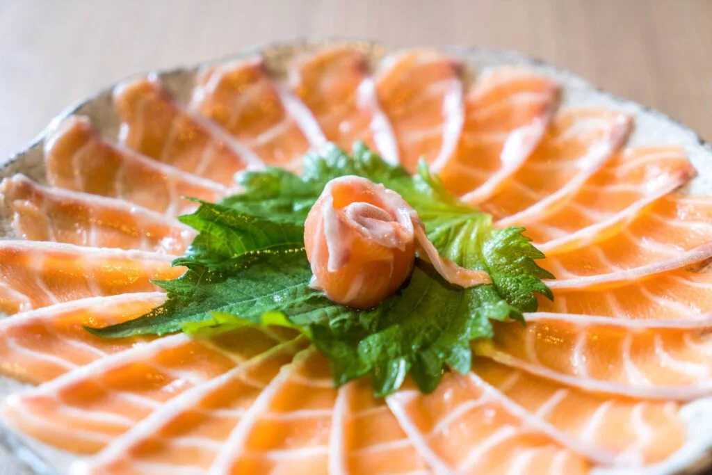 Norwegian Moorish Salmon Dice