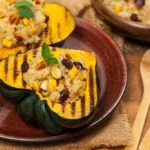 Acorn Squash Quinoa and Pistachio Recipe