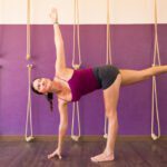 Variations of Revolved Half Moon Yoga Pose